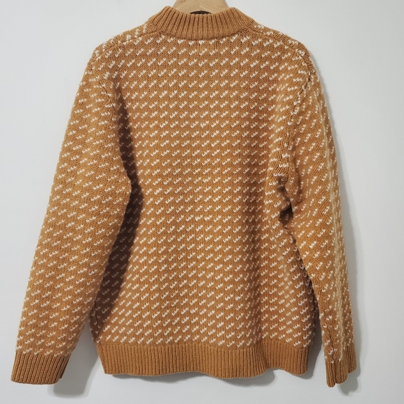 L.L. Bean Vintage Birdseye Chunky Knit Sweater Mens XL - Picture 5 of 7